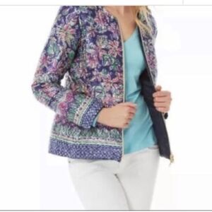 Lilly Pulitzer Lilah reversible jacket size small NWT